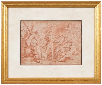 Circle of Benedetto Luti, The Contest of Apollo and Marsyas