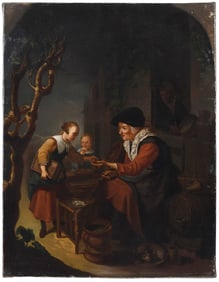 After Gerrit Dou, Pancake Seller