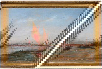 Paul Charles Emmanuel Gallard-Lepinay, View of Venice