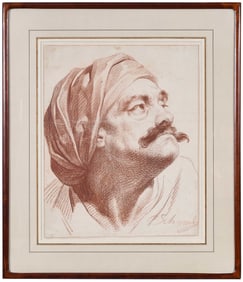 Follower of Jakob Matthias Schmutzer, Head of a Man Looking Right