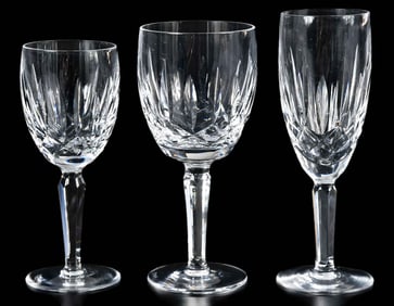 36 Pieces of Waterford Crystal "Kildare" Stemware