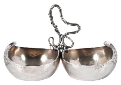 Russian Silver Art Nouveau Serving Dish