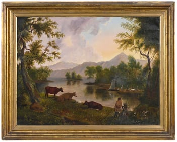Landscape on the Upper Hudson River
