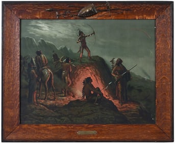 After Astley David Middleton Cooper, Native American Scene
