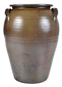 John F. Brower North Carolina Stoneware Jar