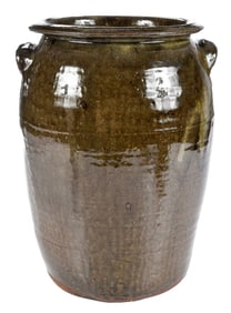 Early Burlon Craig Attributed Catawba Valley Storage Jar