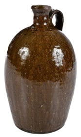 Nelson Bass Catawba Valley North Carolina Stoneware Jug
