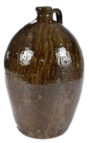 Mack Lawrence Leonard Catawba Valley North Carolina Stoneware Jug