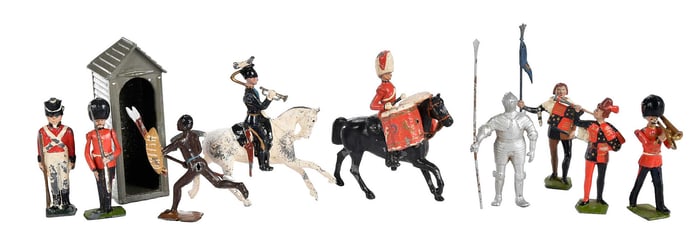 Approximately 140 Britains Lead Toy Soldiers
