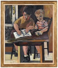 Thomas Irwin Laughlin, Boys Studying