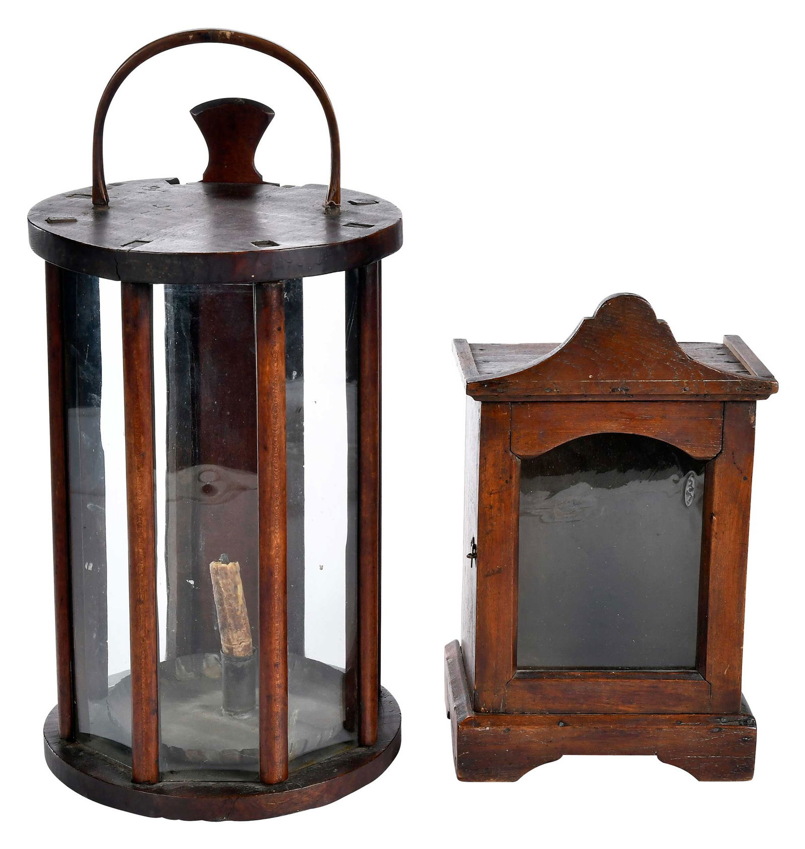 Two American Table Top Wood Objects (1 of 6)