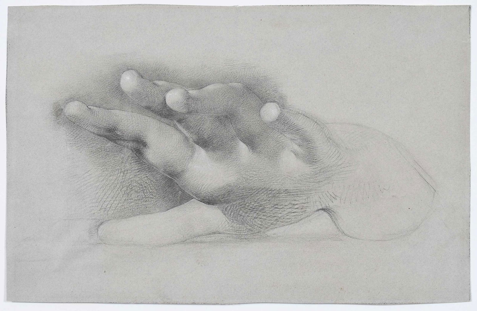 Attributed to William Blake Richmond, Study of Hand (1 of 6)