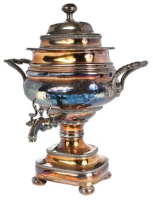 Diminutive Old Sheffield Plate Urn