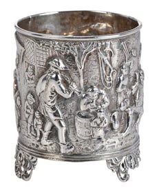 Dutch Silver Matchholder