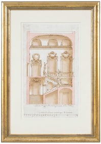 Italian School, Architectural Elevation