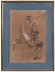 Italian or Spanish School Drawing