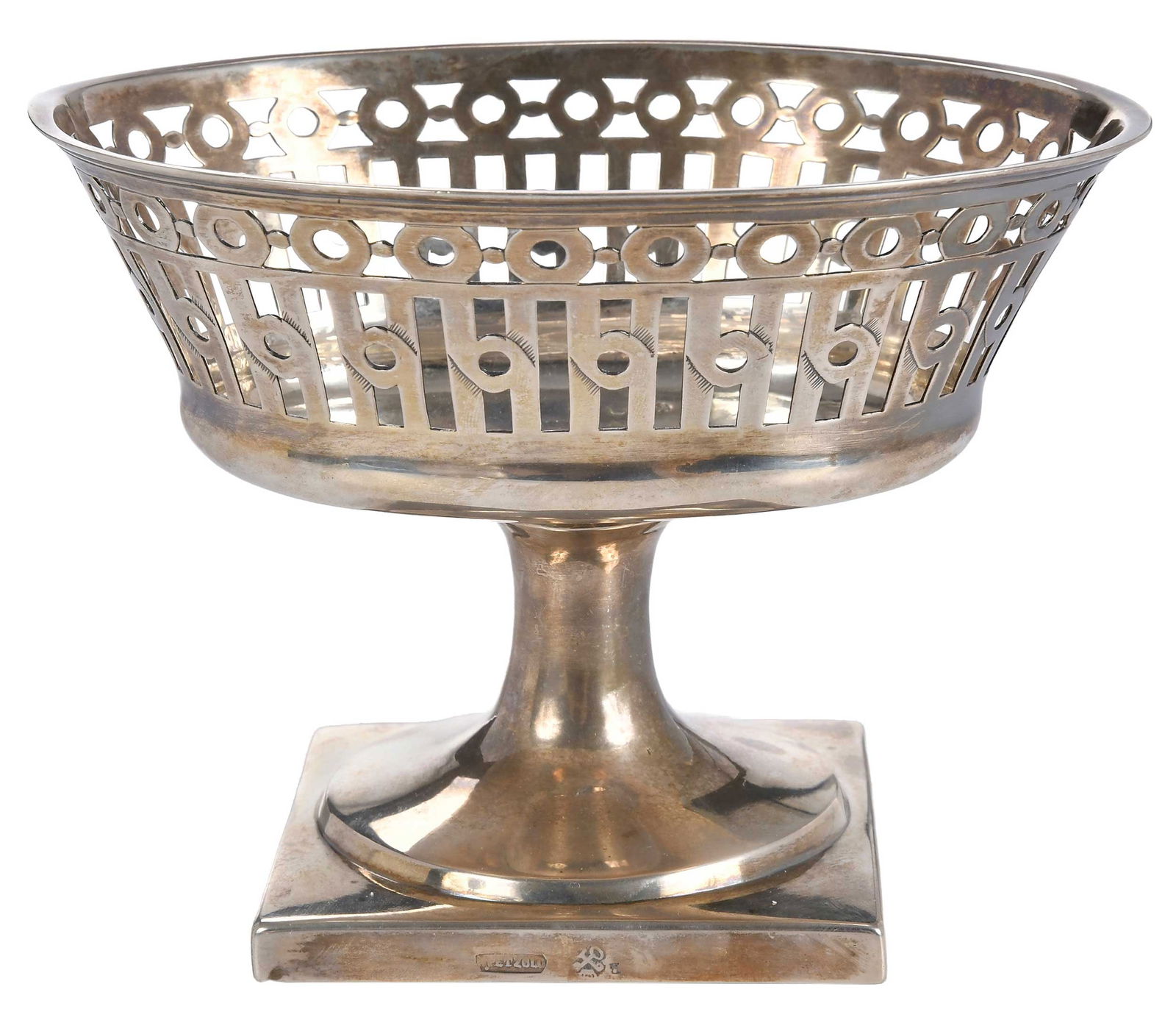 Continental Silver Reticulated Basket (1 of 7)