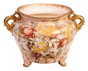 Royal Bonn Floral Ceramic Jardiniere