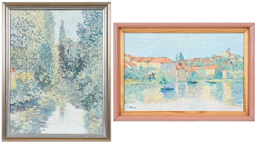 Two Paintings by Harry Maude Jonas