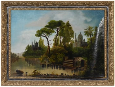 After Albert Rieger, Riverscape