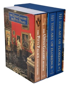 The Art of Florence Two Vol. Set, with The Pitti Palace Collections and The Uffizi Gallery Museum