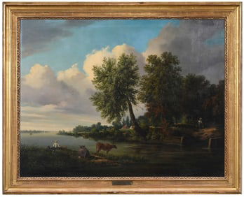 Manner of William Ashford, River Landscape