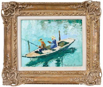 Paul-Emile Pissarro, Pecheurs en Barque