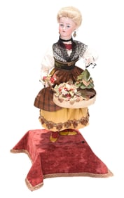 Musical Automaton "Surprise" Flower Seller by Leopold Lambert