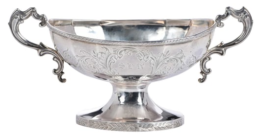New York Coin Silver Urn