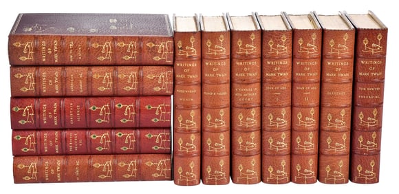 The Writings of Mark Twain, Autograph Edition, 23 Volumes