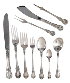 Towle Old Master Sterling Flatware, 64 Pieces