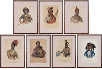 McKenney and Hall, Native American Portraits