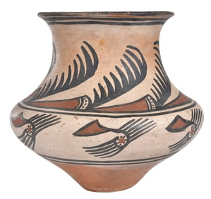 San Ildefonso Polychrome Olla