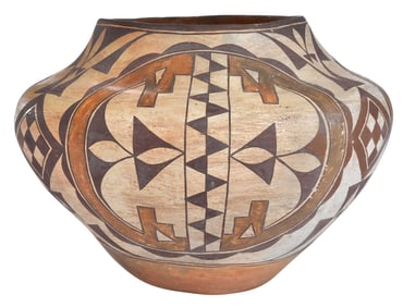 Early Acoma Polychrome Olla
