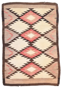 Navajo Transitional Trading Post Weaving