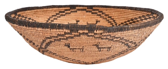 Apache Basket Bowl with Concho