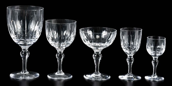 71 Pieces Stuart Crystal Stemware