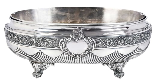 Russian Silver Center Bowl with Liner