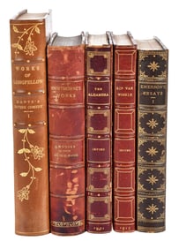 28 Leatherbound Volumes, American Literature