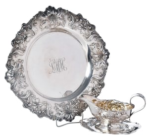 Shiebler Sterling and Marcus Sterling Gravy Boat