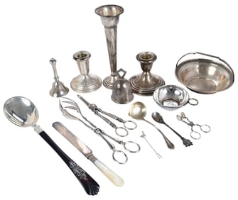 60 Silver Table Items