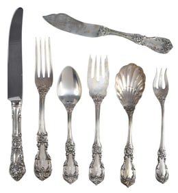 37 Pieces Reed & Barton Sterling Flatware