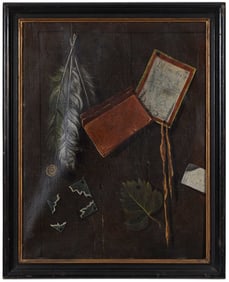 British School Trompe L'oeil Painting