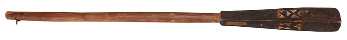 Solomon Island Carved Wood Dancing Club