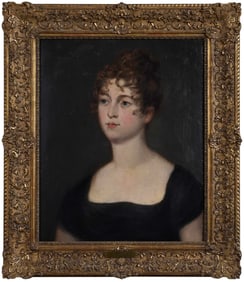 British School Portrait of a Young Lady