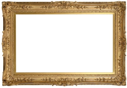 Large British Rococo Type Frame