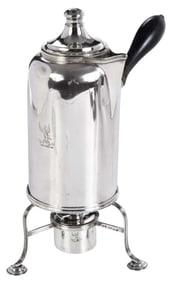 George III English Silver Chocolate Pot