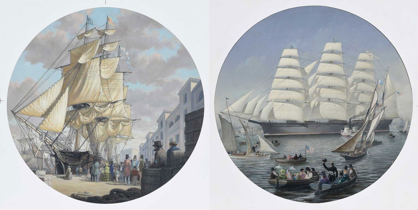 Leonard John Pearce, Two Maritime Plate Designs (1 of 8)