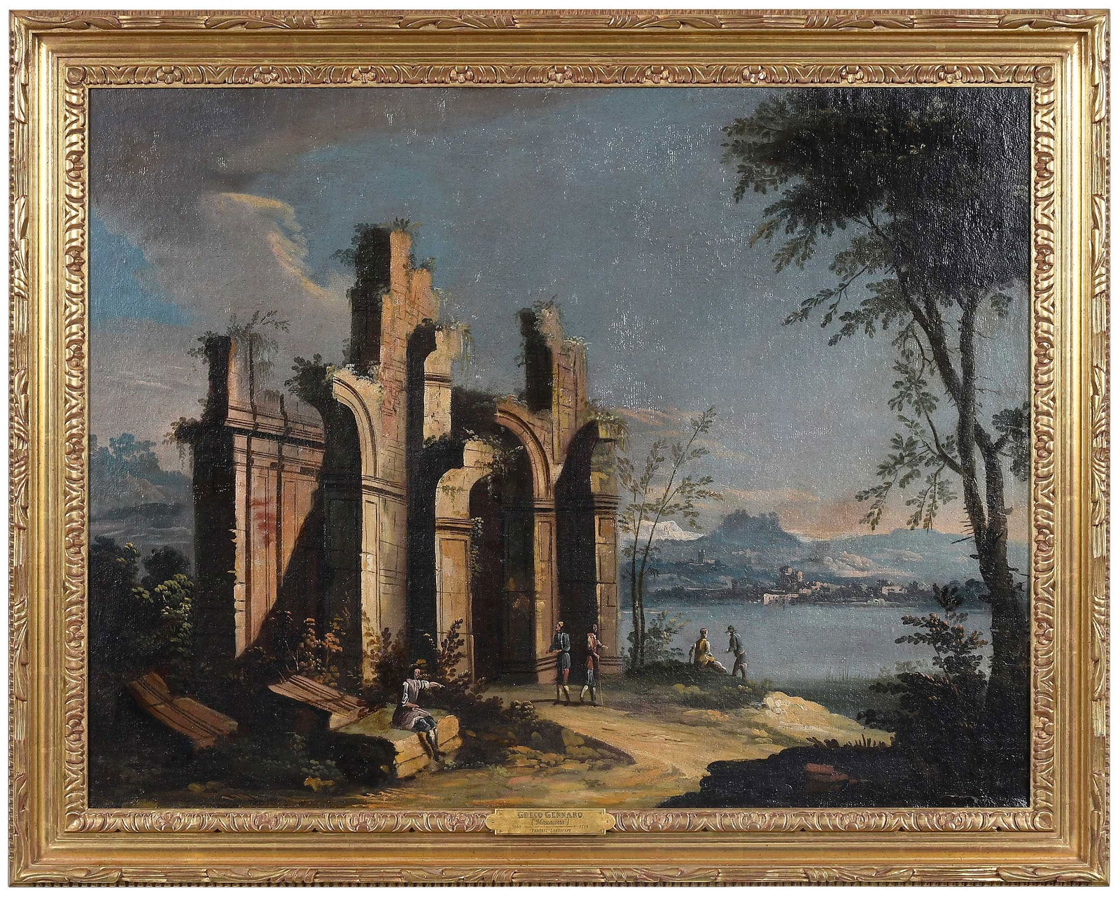 Venetian School Capriccio Painting (1 of 8)