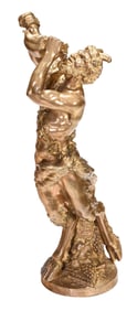After Clodion, Bronze Satyr